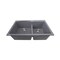 Nantucket Sinks 60/40 Double Bowl Dual-mount Granite Composite Titanium PR6040-TI - alternate 6